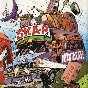 Cover for Ska-p · Incontrolable: en Directo (CD) (2004)