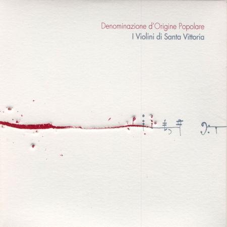 Cover for I Violini Di Santa Vittoria · Denominazione DOrigine (CD) (2017)