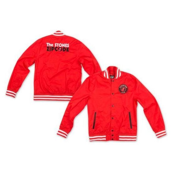 Cover for The Rolling Stones · Rolling Stones - Zip Code 2015 Red Cotton (Varsity Jacket - XXlarge) (Legetøj) [size XXL] (2016)