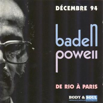 Cover for Baden Powell · De Rio a Paris (CD) (1995)