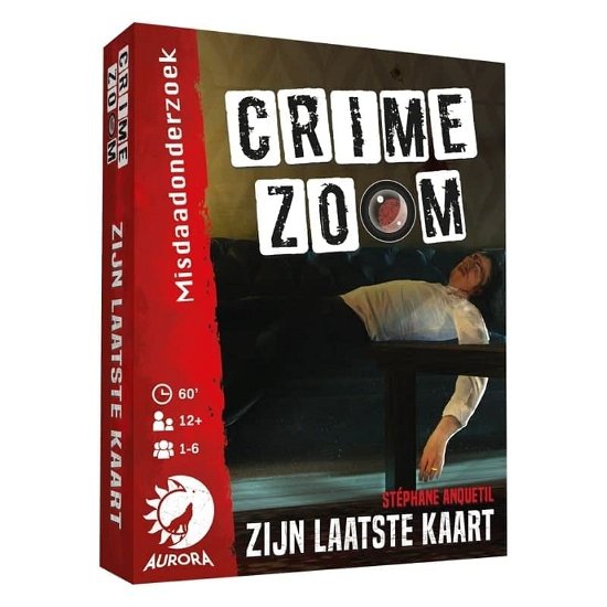 Cover for Crime Zoom Case 1 · Zijn Laatste Kaart (Legetøj)