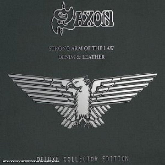 Cover for Saxon · Strong arm of the law / Denim&amp;Leather (CD) (2004)