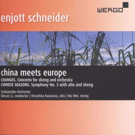 Enjott Schneiderchina Meets Europe - Tonkunstlerorchesterli - Musik - WERGO - 4010228511123 - 2. oktober 2015