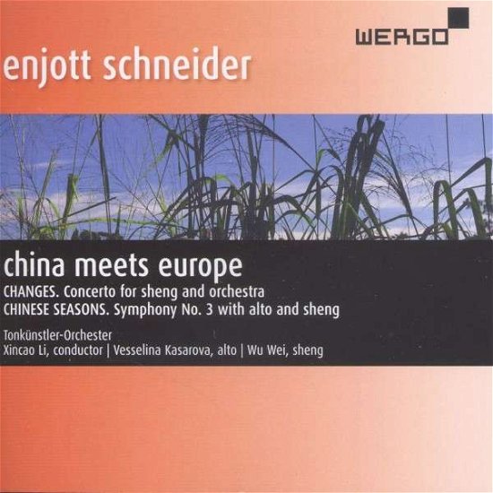 Cover for Tonkunstlerorchesterli · Enjott Schneiderchina Meets Europe (CD) (2015)