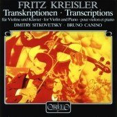 Cover for Kreisler / Sitkovetsky / Canino · Transcriptions (CD) (1993)