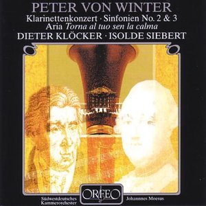 Cover for Von Winter / Klocker / Siebert / Moesus · Concerto for Clarinet &amp; Orchestra (CD) (2004)
