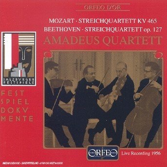 String Quartet in C - Mozart / Beethoven / Amadeus Quartet - Musik - ORFEO - 4011790358123 - 12 december 1995