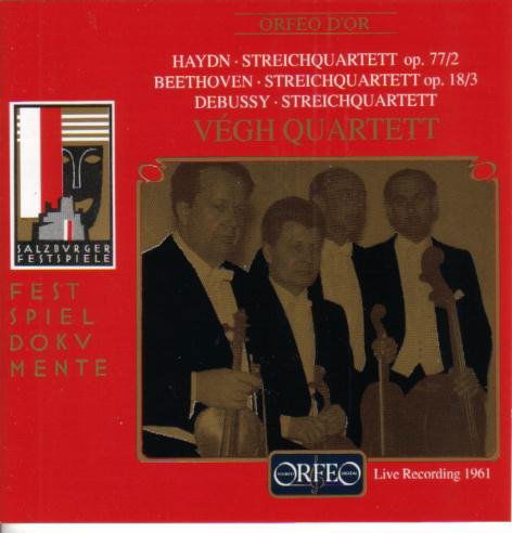 String Quartets - Haydn / Beethoven / Debussy / Salzburg Festival - Musik - ORFEO - 4011790361123 - 16 november 1995