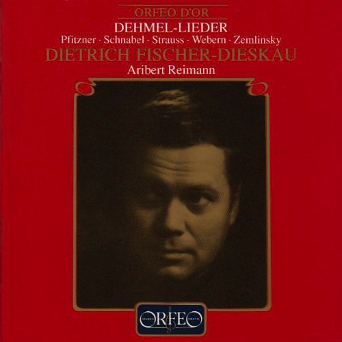 Dehmel-lieder - Dehmel / Fischer-dieskau / Reimann / Blacher - Musik - ORFEO - 4011790390123 - 25 juli 1995