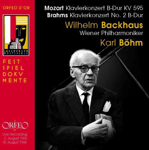 Cover for Mozart / Brahms / Backhaus / Bohm · Piano Concerto 27 in B Flat Major Kv 595 (CD) (2009)