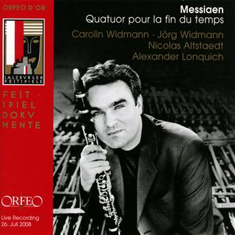 Cover for Messiaen / Widmann / Lonquich · Quatour Pour La Fin Du Temps (CD) (2013)