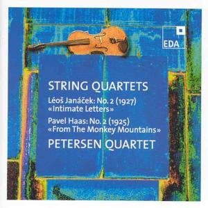 Cover for Janacek / Peterson Quartet · String Quartet 2 / String Quartet 2 Op 7 (CD) (1999)