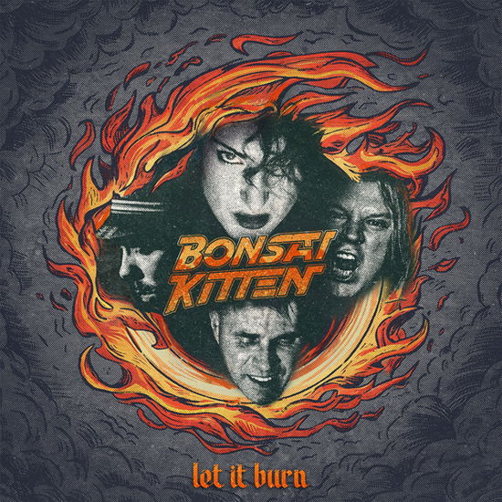 Cover for Bonsai Kitten · Let It Burn (Black Vinyl) (LP) (2024)