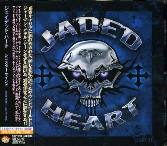 Cover for Jaded Heart · Sinister Mind + (CD) (2008)