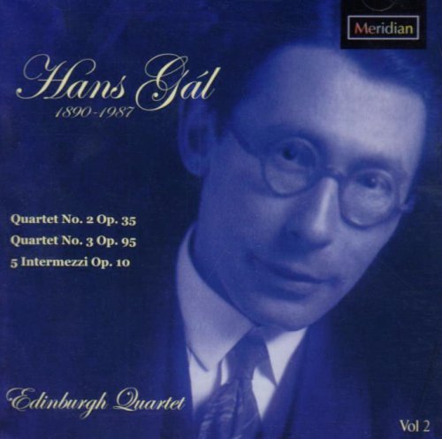 Cover for H. Gal · Complete String Quartets Vol.2 (CD) (2008)