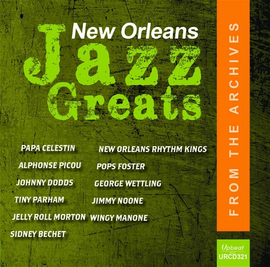 Cover for New Orleans Jazz Greats (CD) (2022)