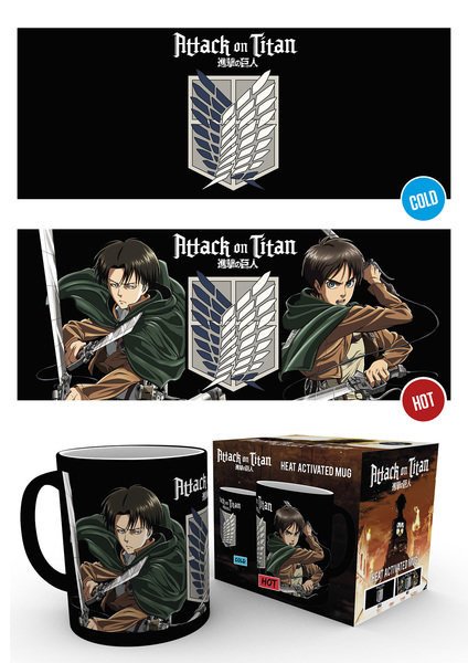 Cover for Attack on Titan · Scouts (Tasse) [Black edition] (2019)