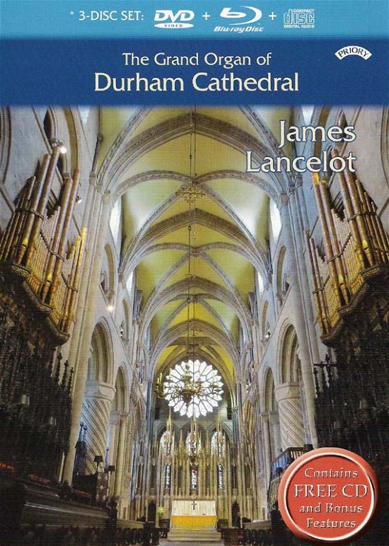 Cover for James Lancelot · The Grand Organ Of Durham Cathedral (Blu-ray) (2018)