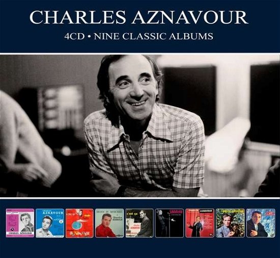 Cover for Charles Aznavour · Nine Classic Albums (CD) [Digipak] (2019)