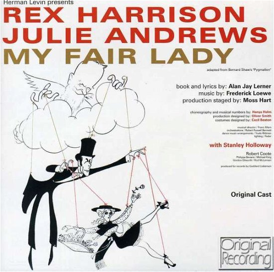 Cover for Original Broadway Cast · My Fair Lady - Original Broadway Cast (CD) (2013)