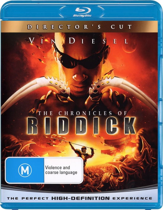 Cover for The Chronicles Of Riddick (Blu-ray) (2009)