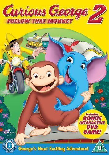 Cover for Curious George 2 - Follow That · Curious George - Follow That Monkey (DVD) (2013)