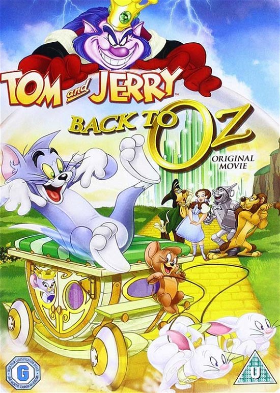 Cover for Tom And Jerry (Original Movie) Return To Oz (DVD) (2016)
