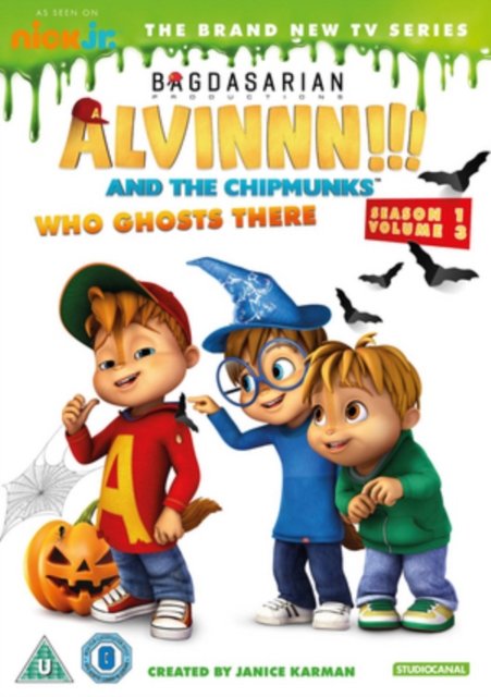 Cover for Alvin &amp; the Chipmunks Who Ghos · Alvinnn!!! And The Chipmunks: Season 1 Volume 3 - Who Ghosts... (DVD) (2016)