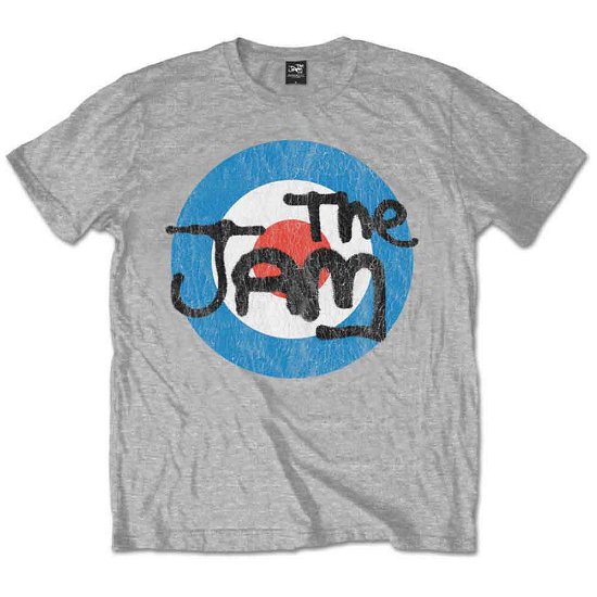 Cover for Jam - The · The Jam Unisex T-Shirt: Vintage Logo (T-shirt) [size XL] [Grey - Unisex edition] (2015)