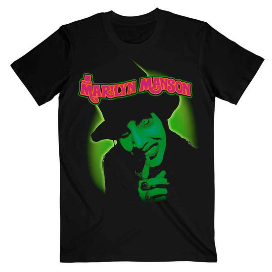 Cover for Marilyn Manson · Marilyn Manson Unisex T-Shirt: Smells Like Children (T-shirt) [size S] [Black - Unisex edition] (2020)