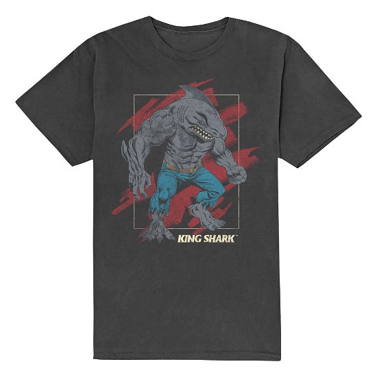 DC Comics Unisex T-Shirt: King Shark - DC Comics - Marchandise -  - 5056368689123 - 