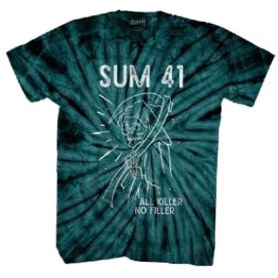 Sum 41 Unisex T-Shirt: Reaper (Wash Collection) - Sum 41 - Merchandise -  - 5056561035123 - 