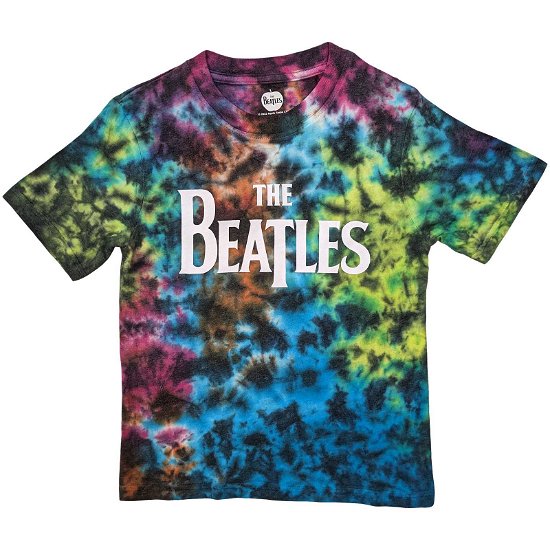 The Beatles Kids T-Shirt: Drop T Logo (Wash Collection) (5-6 Years) - The Beatles - Merchandise -  - 5056561077123 - 