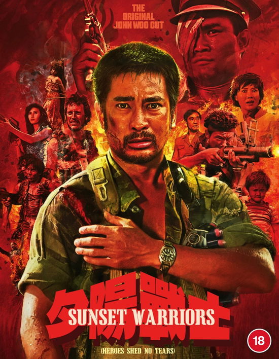 Cover for Sunset Warriors - Heroes Shed No Tears (Blu-ray) (2025)