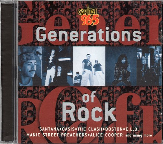 Generations of Rock-various - Generations of Rock - Música - SONY/BMG - 5099749669123 - 