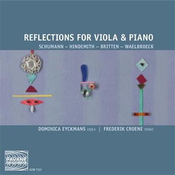 Cover for Schumann / Hindemith / Britte · Reflections For Viola &amp; Piano (CD) (2011)
