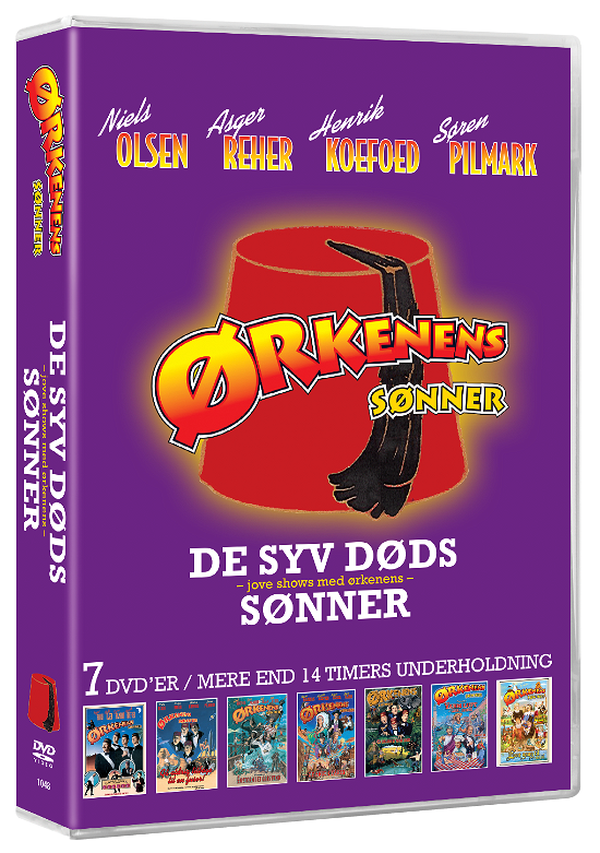 Cover for Ørkenens Sønner · Ørkenens Sønner - De Syv Dødssønner (DVD) (2022)