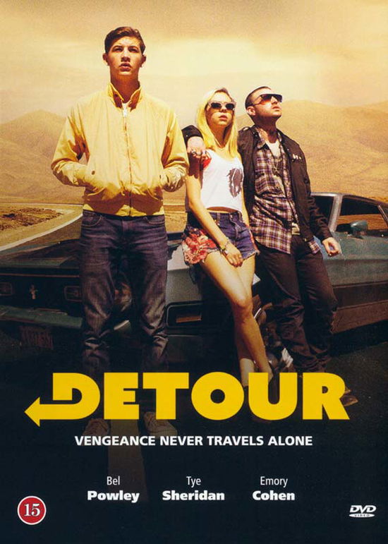 Detour - Tye Sheridan / Bel Powley / Emory Cohen - Filmy - Sandrew-Metronome - 5709165605123 - 2013