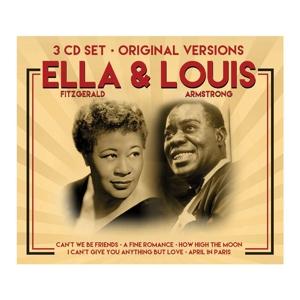 Cover for Ella Fitzgerald &amp; Louis Armstrong · Ella Fitzgerald &amp; Louis Armstrong - Ella &amp; Louis (CD)