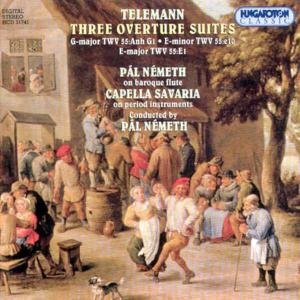 Three Overture Suites - G.p. Telemann - Musik - HUNGAROTON - 5991813174123 - 10. januar 2011