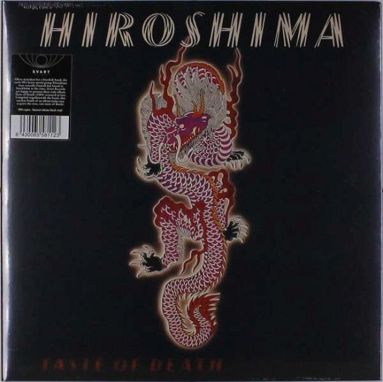 Cover for Hiroshima · Taste Of Death (Black) (LP) (2017)