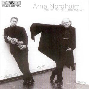Cover for Nordheim / Herresthal / Aadland / Sonstad · Concerto for Violin &amp; Orchestra (CD) (2001)