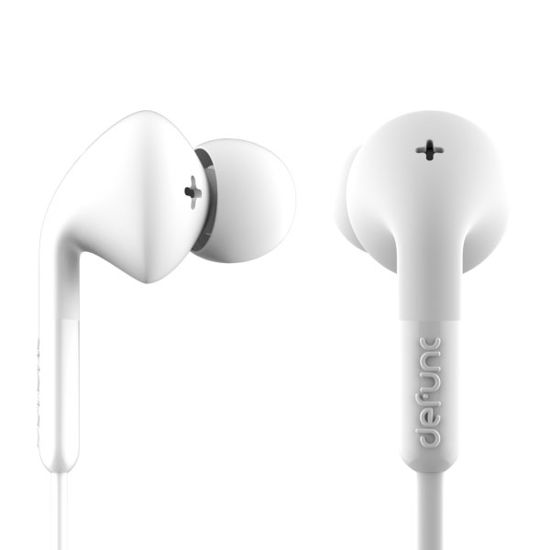 Cover for Defunc · DeFunc PLUS MUSIC White (In-Ear Headphones)
