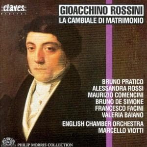 Cover for G. Rossini · La Cambiale Di Matrimonio (CD) (1996)