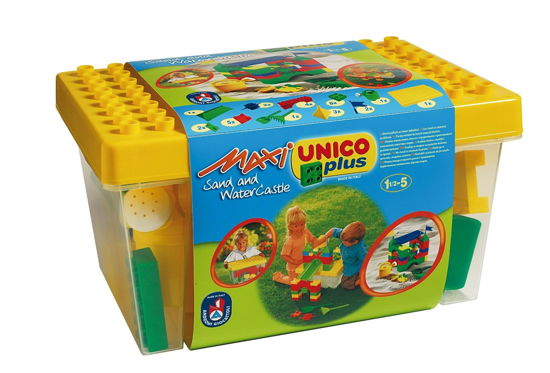 Cover for Unico Plus · Unico Plus: Costruzioni - Cestino Castello 30 Pz (Leksaker)