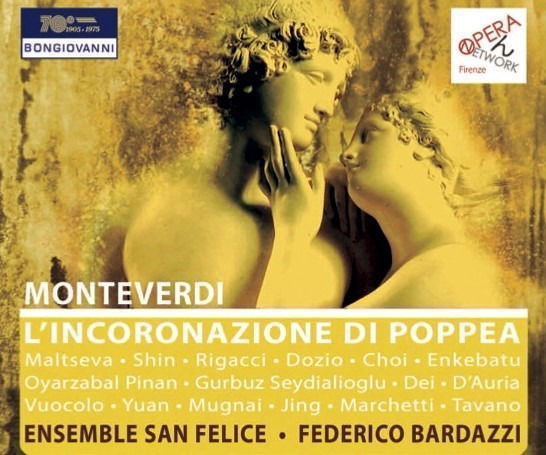 Cover for Monteverdi · L'incoronazione Di Poppea (CD) (2020)