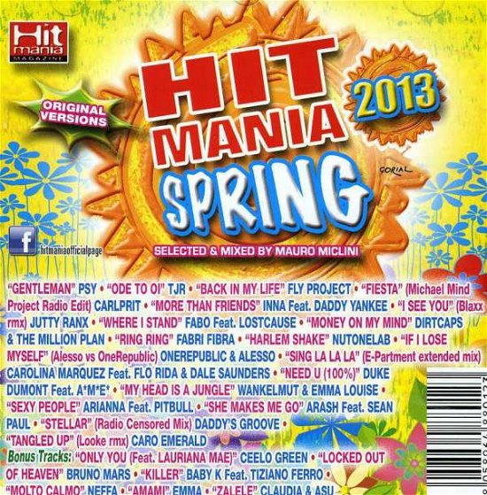 Cover for Aa.vv. · Hit Mania Spring 2013 (CD) (2013)