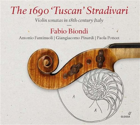 Cover for Fabio Biondi · 1690 'tuscan' Stradivari - Violin Sonatas in 18th Centu (CD) (2019)