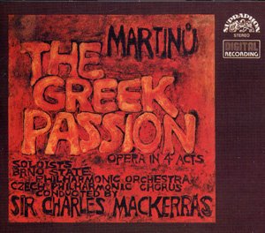 Martin? Bohuslav · Greek Passion (CD) (1990)