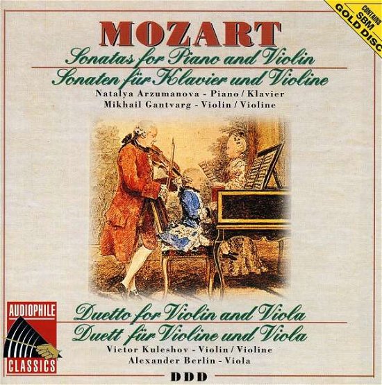 Mozart-sonatas for Piano & Violin / Duet - Mozart - Musik -  - 8712177018123 - 